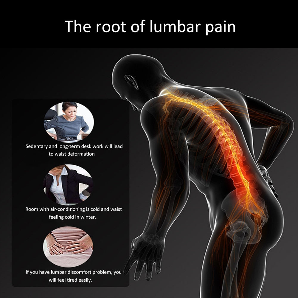 3‑Level Back Stretcher — Posture Correction & Lumbar Pain