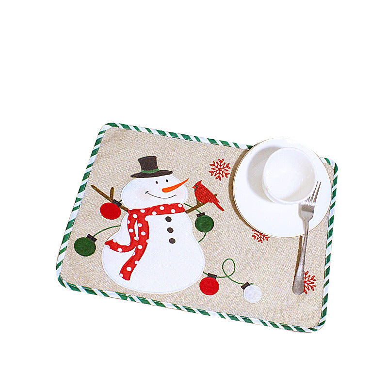Christmas Placemats Set of 2 for Festive Table Style