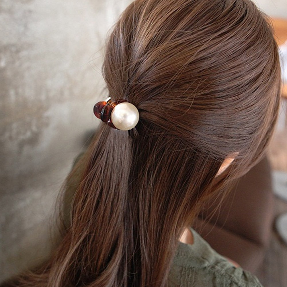 Pearl Mini Claw Hair Clips for Easy Elegant Styles