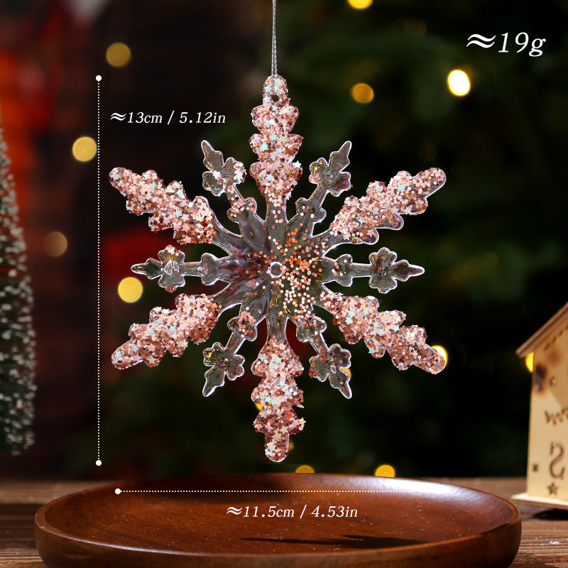 Christmas Tree Ornaments: Rainbow Crystal Holiday Shine
