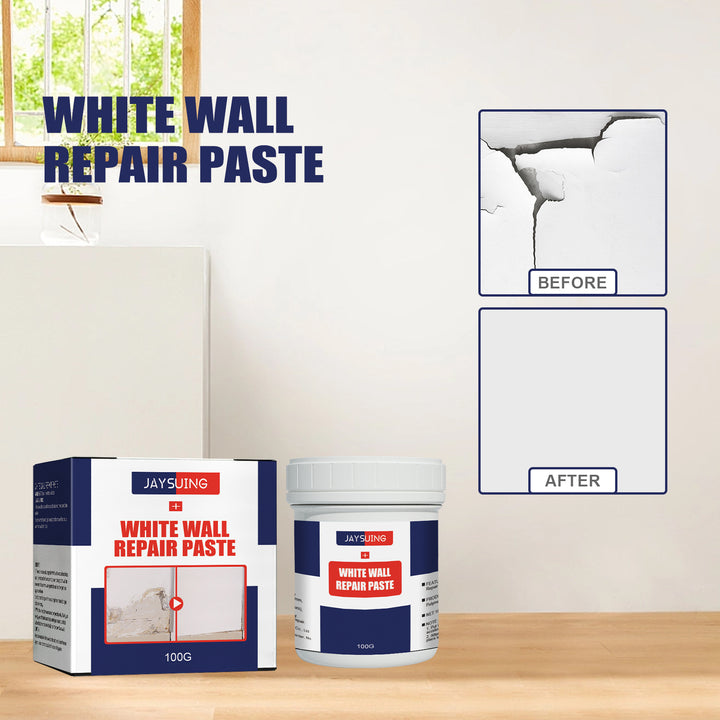 White Wall Repair Paste for Smooth, Lasting Touch-Ups