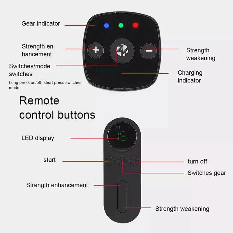 EMS Electric Foot Massager Mat Pulse Muscle Relax Health Car