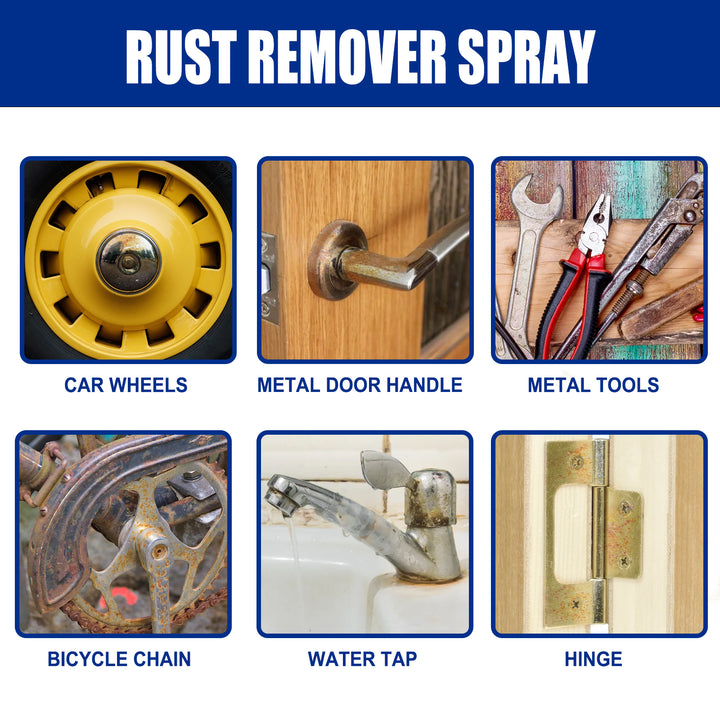 Rust Remover Spray for Cleaner Car Wheels & Metal Care