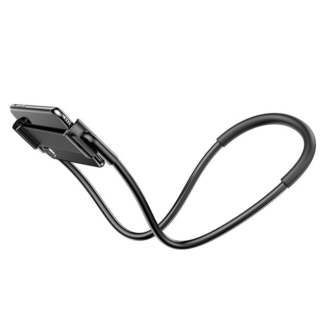 Hands-Free Neck Phone Holder for Lazy Video Watching
