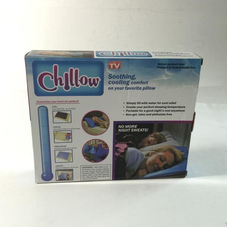 Chillow Cooling Pillow Pad — Water-Filled Relief for Night