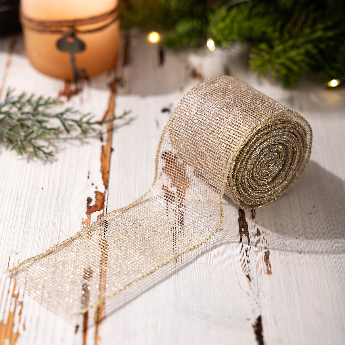 Christmas Ribbon Rolls for Sparkling DIY Holiday Decor