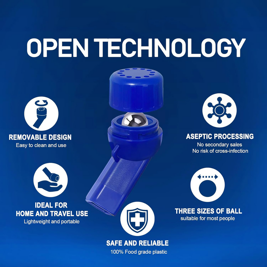Portable Lung Exerciser — Strengthen Breathing with Visual