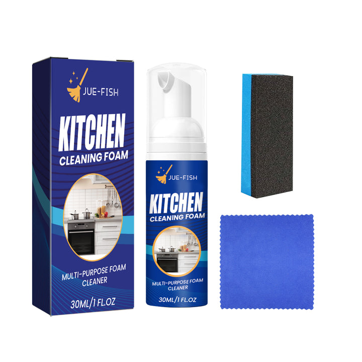 Kitchen Foam Cleaner — Heavy Oil Degreaser Spray Kit