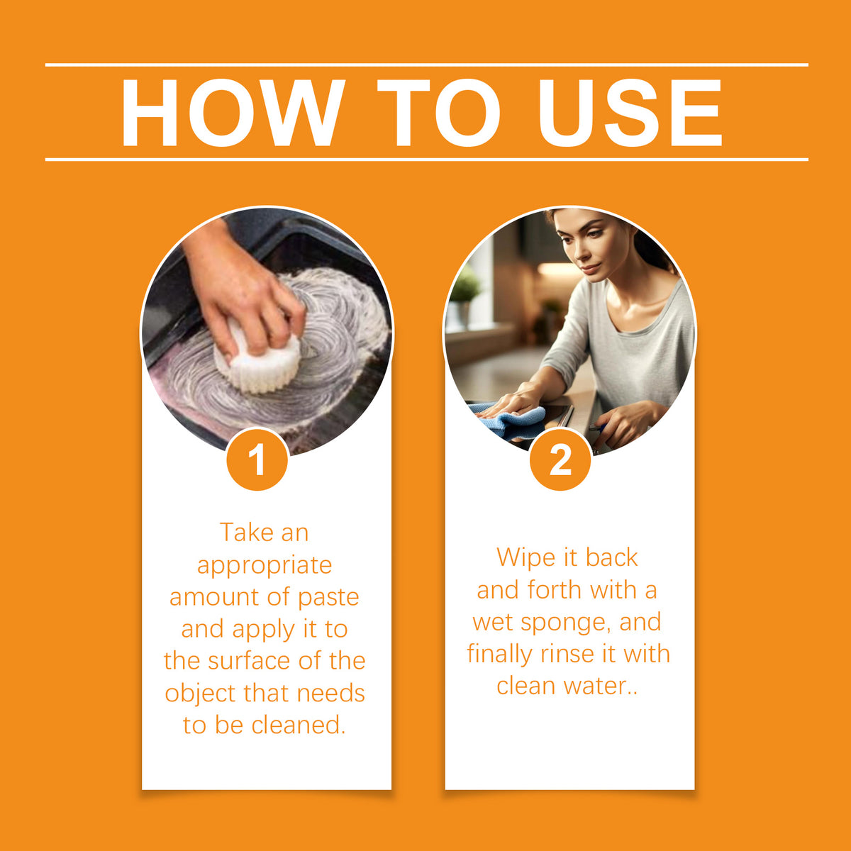 Multi-Purpose Cleaning Cream for Grease, Dirt & Shine