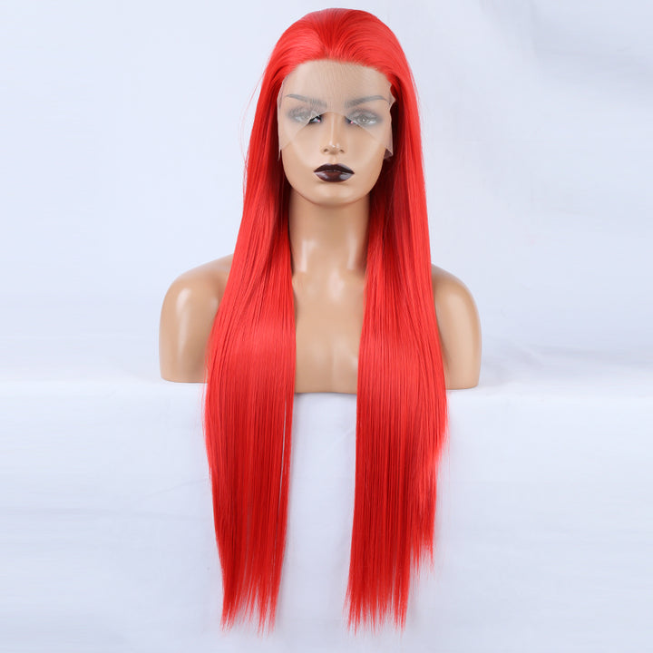 Long Red Lace Front Wig for Instant Statement Style