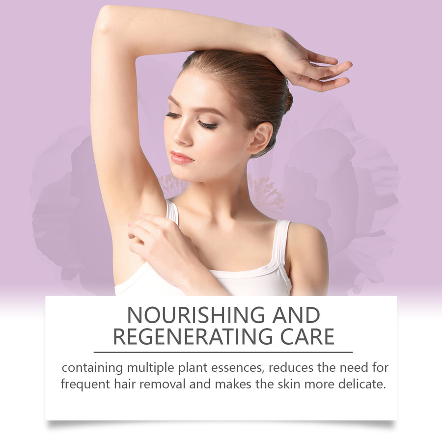 Body Hair Removal Mousse for Gentle Smooth Underarms