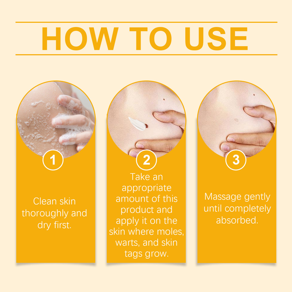 Wart and Skin Tag Cream for Careful At-Home Care