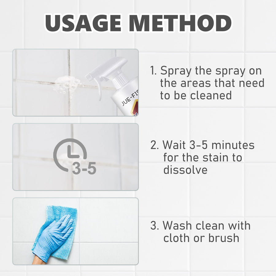 Tile Cleaning Spray for Bright, Spotless Bathrooms