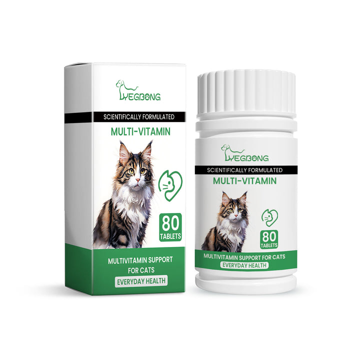 Cat Multivitamin Tablets for Everyday Health Support