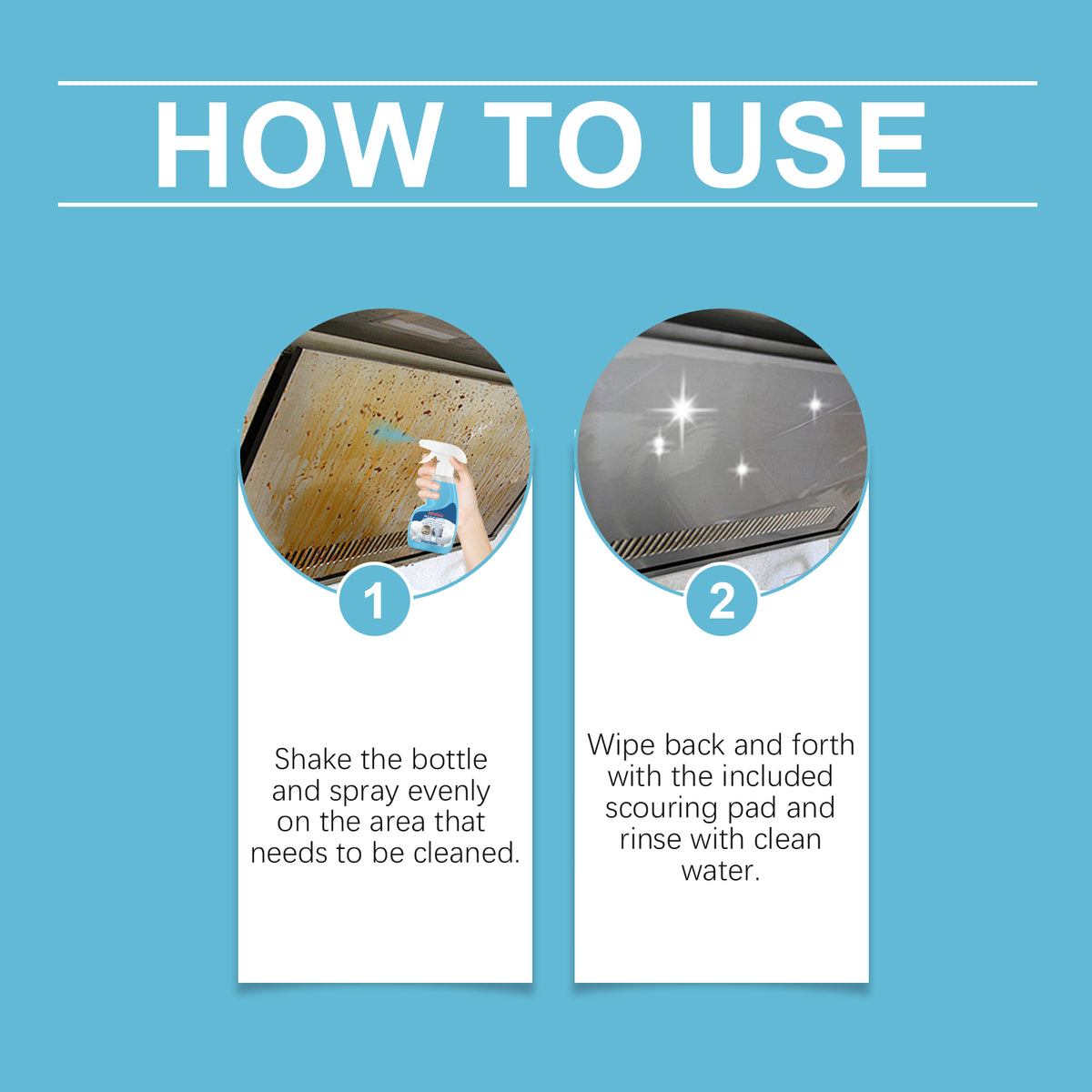 Multi-Purpose Foam Cleaner for Stubborn Household Grime
