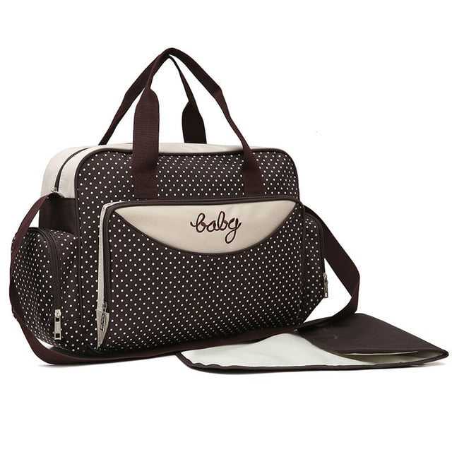 5-Piece Diaper Bag Set for Easy, Organized Baby Travel