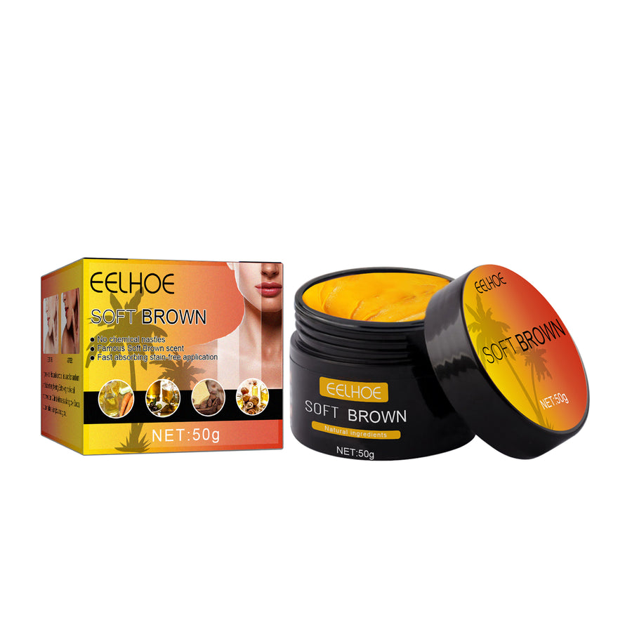 Aloe Vera Self-Tanning Cream for Natural Sun-Kissed Glow