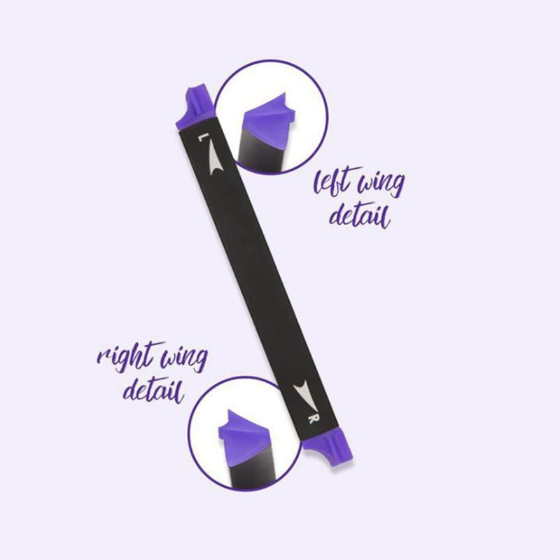 Winged Eyeliner Stamp Tool — Symmetrical Cat-Eyes in Seconds