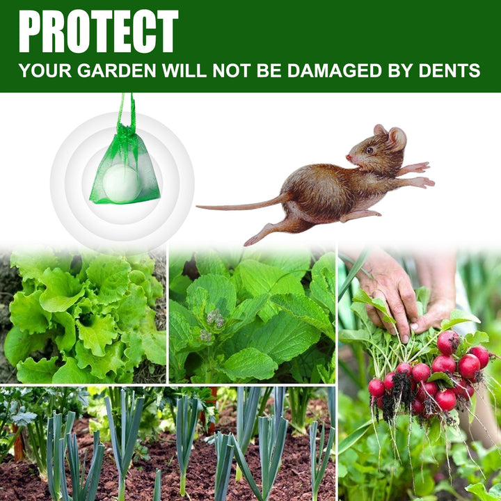 Mouse Repellent for Garden Plants, Natural Scent Pouch
