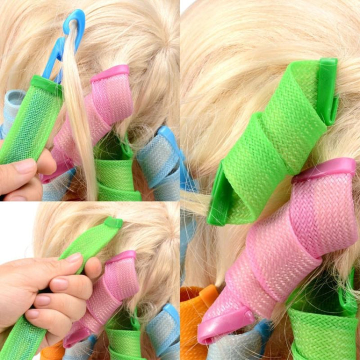 Hair Rollers for Heat-Free Curls and Easy Beach Waves