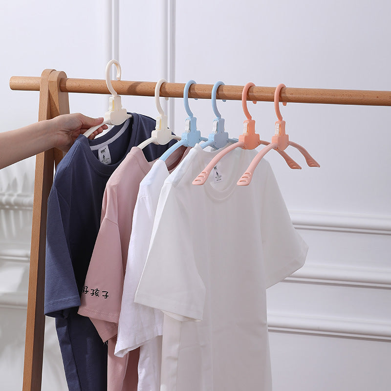 Foldable Non-Slip Travel Clothes Hanger for Packing Light