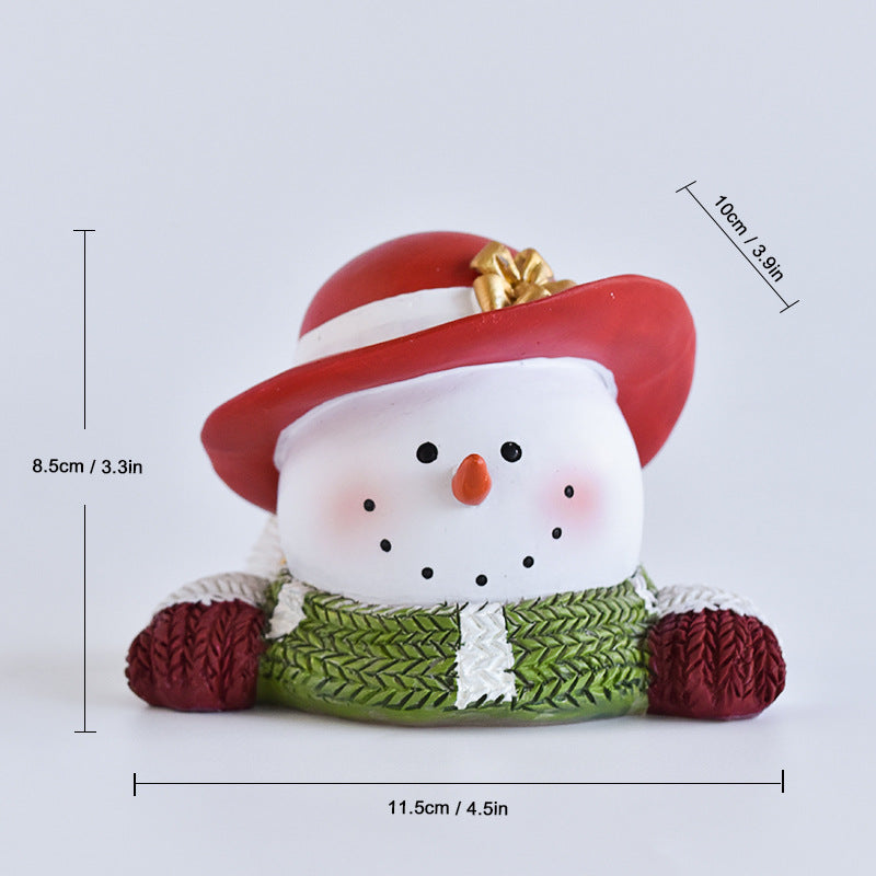 Christmas Snowman Ornament — Cozy Light-Up Holiday Glow