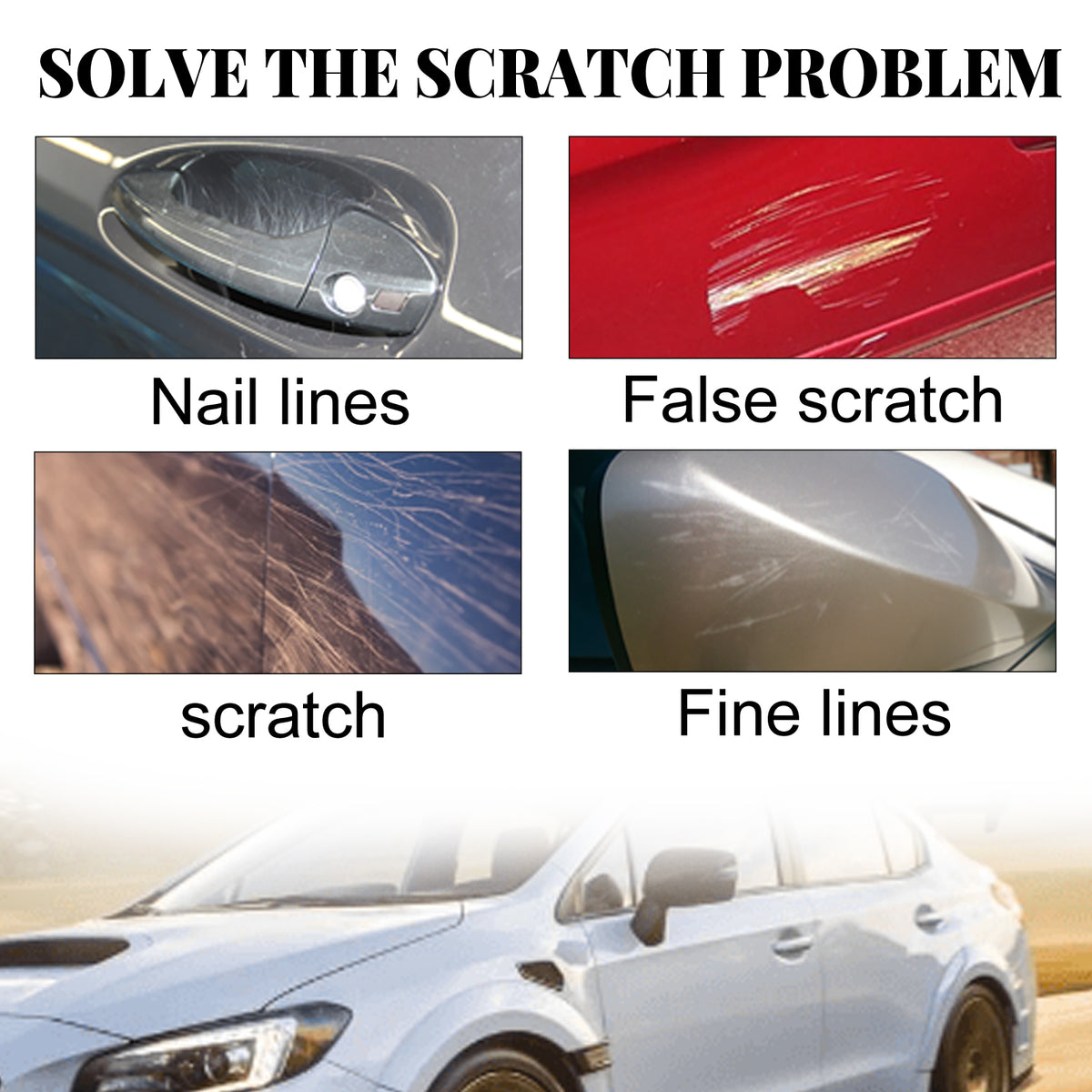 Car Scratch Repair Polish Paste for Glossy Paint Care