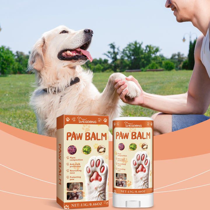 Pet Paw Balm Stick for Dry, Cracked Paw Pad Protection