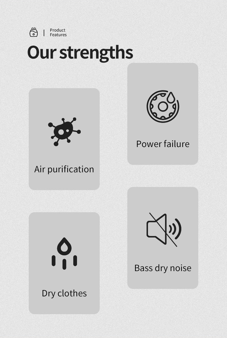 Compact Dehumidifier — Intelligent Humidity Control for Home