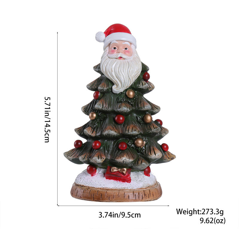 Christmas Tree Figurines for Festive Tabletop Decor