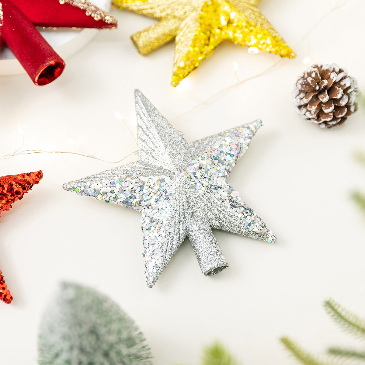 Christmas Tree Topper Star for Sparkling Holiday Decor