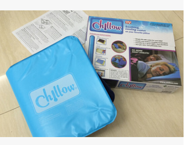 Chillow Cooling Pillow Pad — Water-Filled Relief for Night