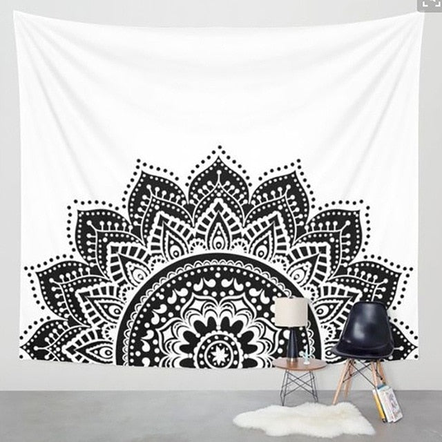 Mandala Tapestry Wall Hanging for Boho Room Makeovers