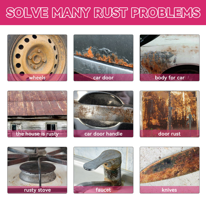 Rust Remover Spray for Cars & Home Metal Surfaces