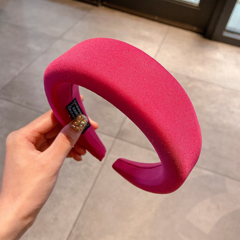 Wide Padded Headband for Quick, Polished Hair Days
