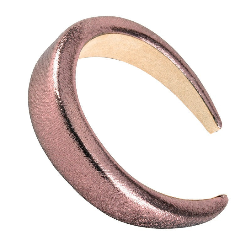 Wide Padded Hair Hoop for Glossy, Polished Daily Style