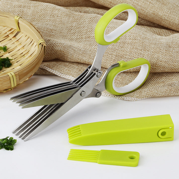 Five-Layer Kitchen Scissors for Faster, Even Prep