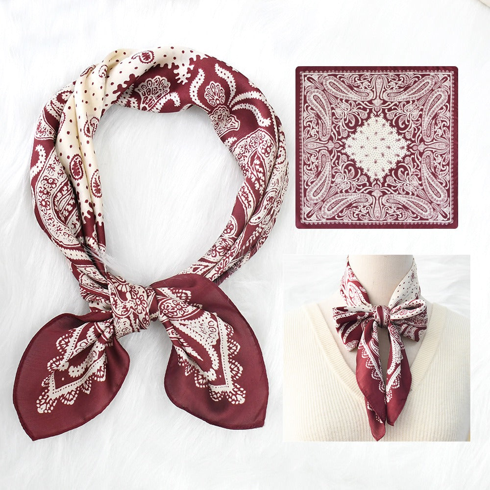 Silk Scarf for Women: Elegant Sun-Ready Beach Style