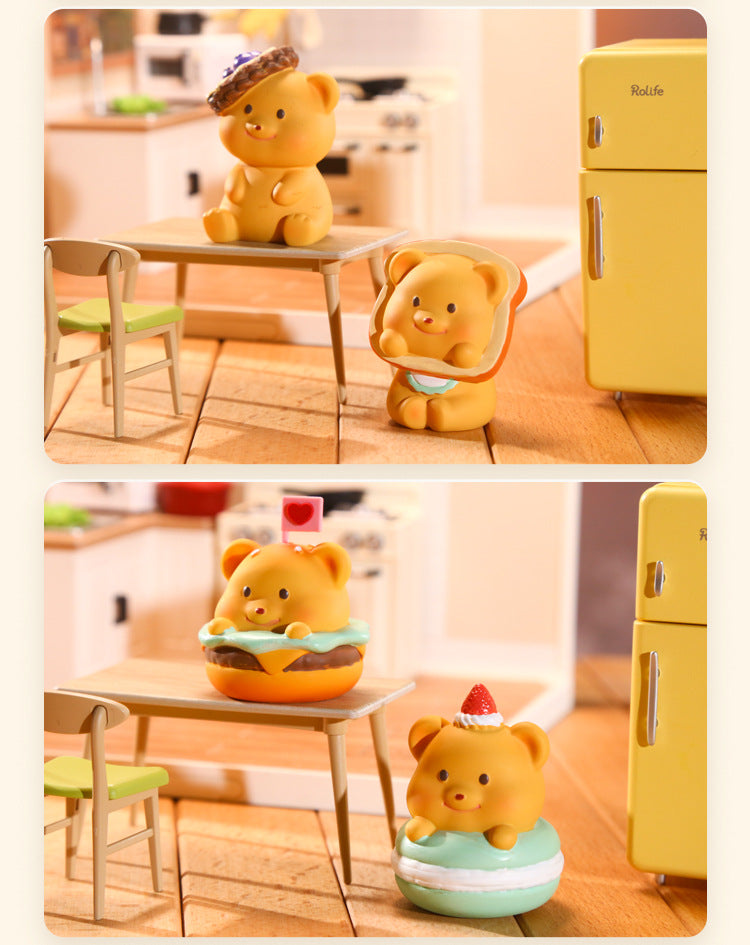 Meow Meow Cafe Mini Collectible Desktop Decor Ornament