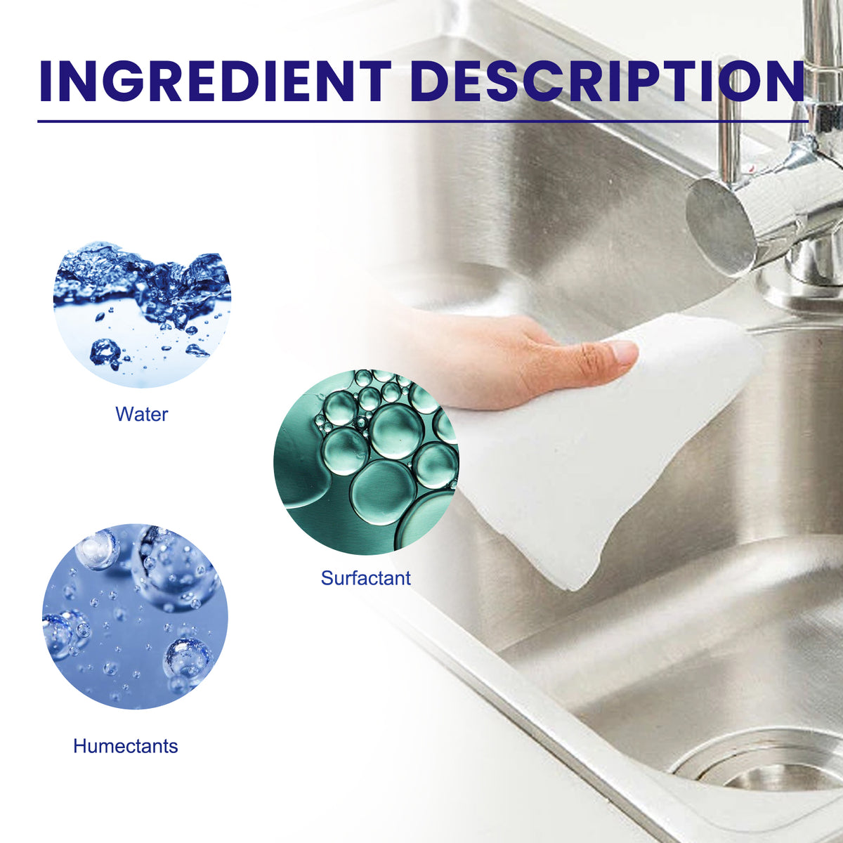 Kitchen Cleaning Wipes for Stubborn Grease and Grime