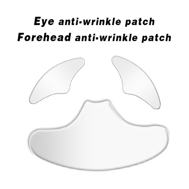 Reusable Silicone Wrinkle Patches for Visible Smoothing
