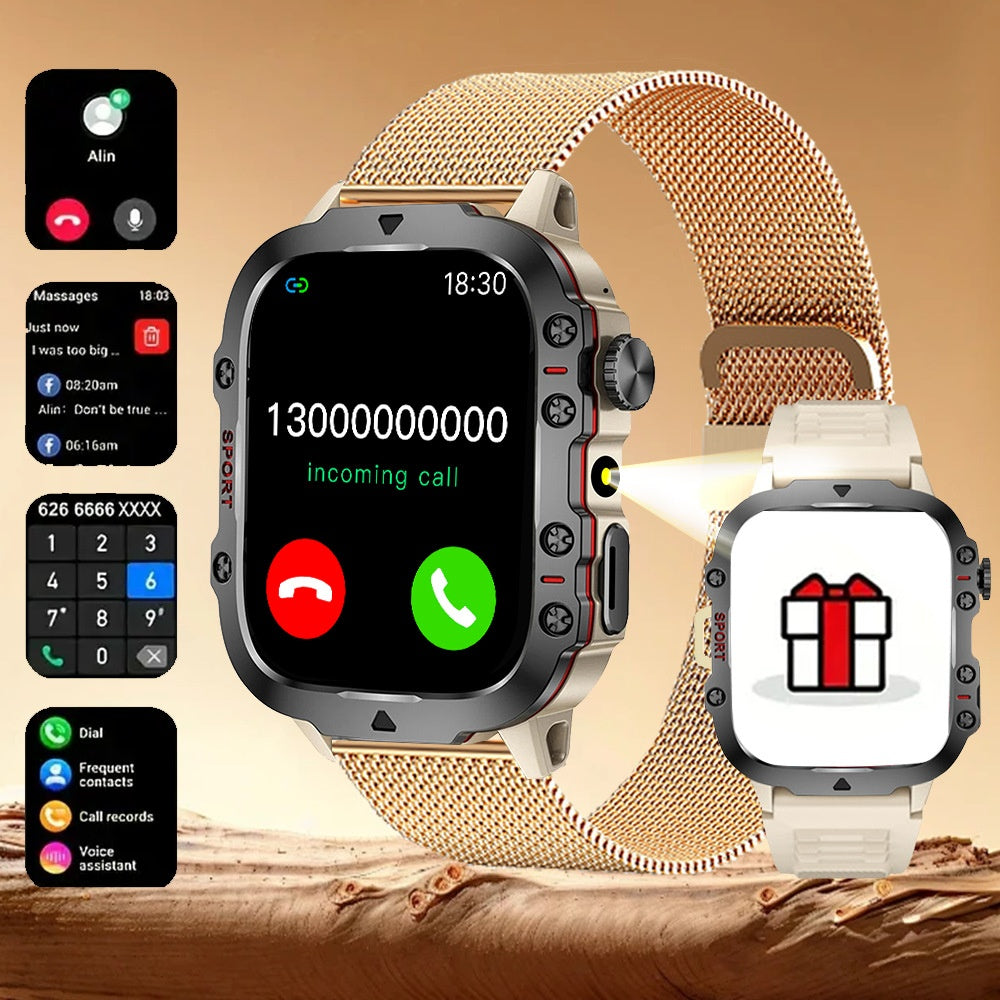 Smartwatch Fitness Tracker for Rugged Daily Tracking