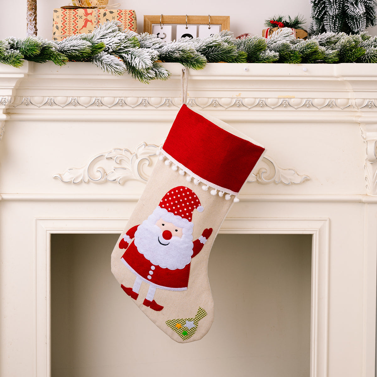 Christmas Stocking Set for Festive Gift Giving Decor