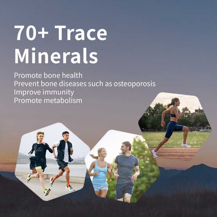 Trace Mineral Capsules — 70+ Chelated Minerals for Bone