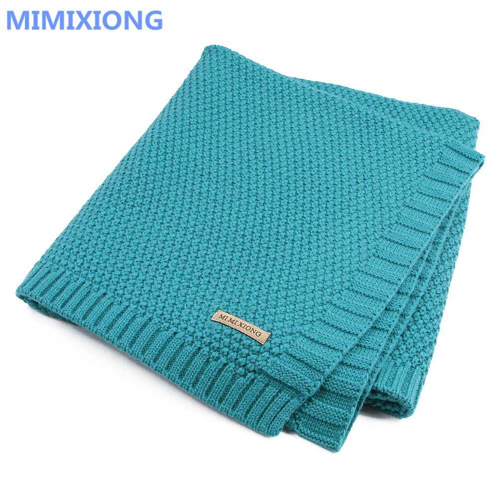 Knitted Newborn Swaddle Blanket for Everyday Cuddles