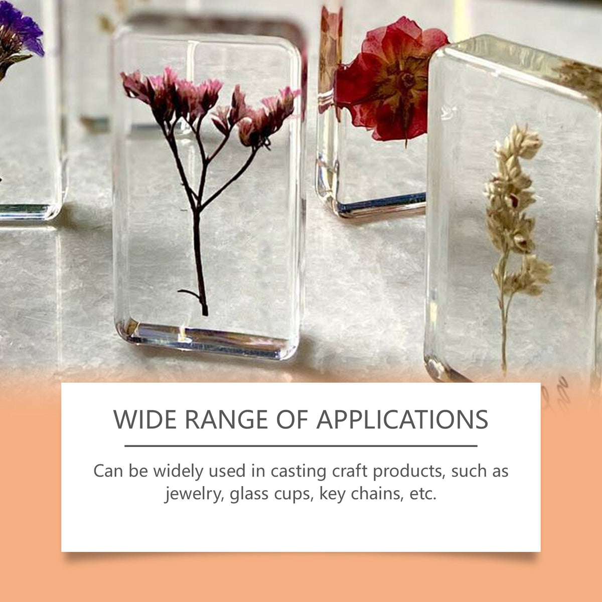 Clear Epoxy Resin Kit for Jewelry & DIY Craft Projects