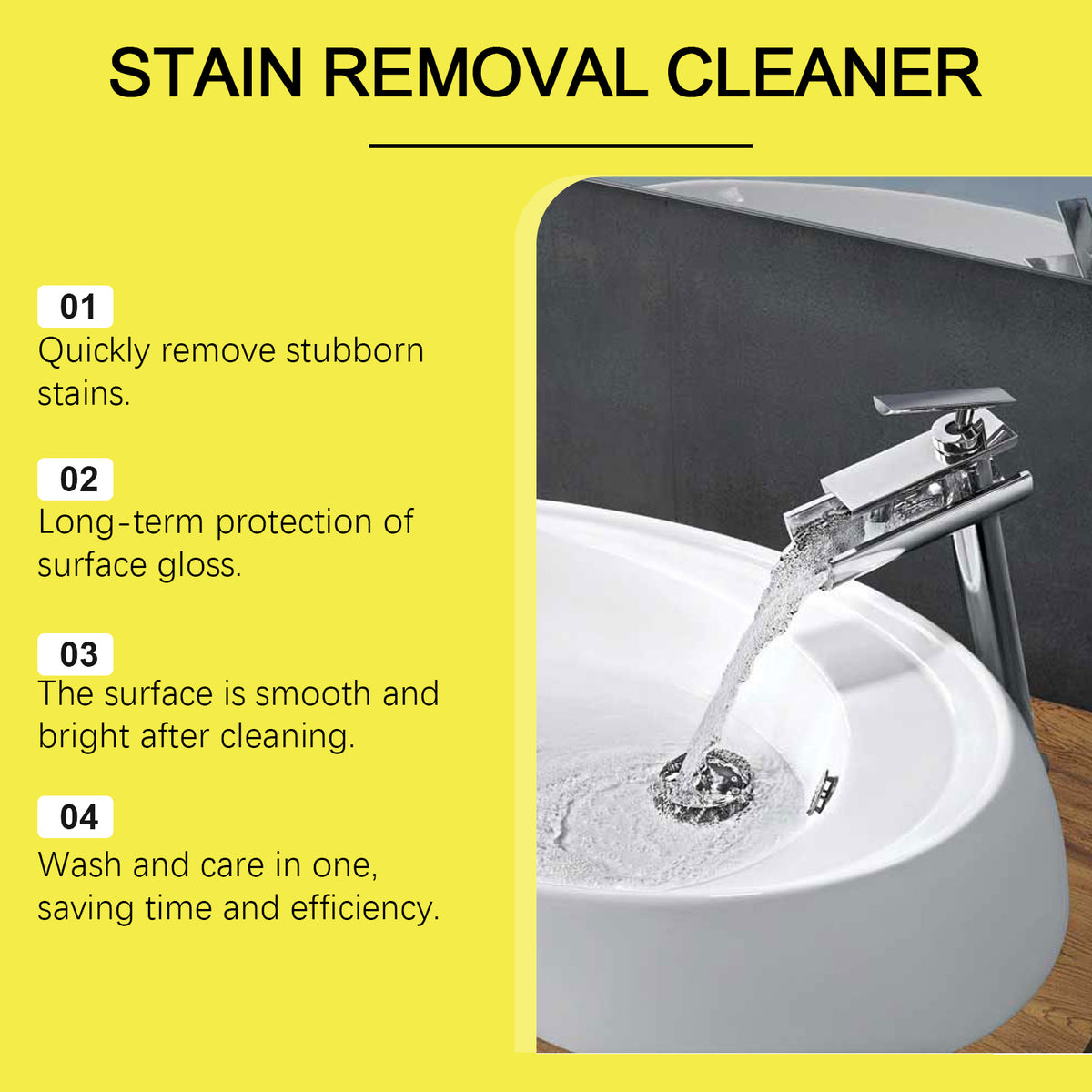 Stain Remover Spray for Tile, Sink & Stubborn Grime
