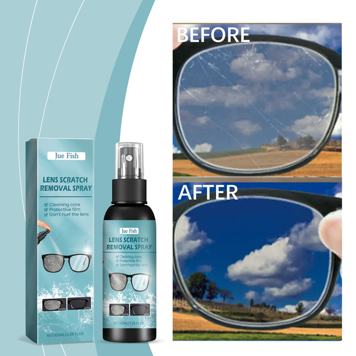 Lens Scratch Remover Spray for Clearer-Looking Eyewear