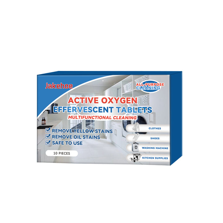 Active Oxygen Cleaning Tablets for Tough Stain Removal
