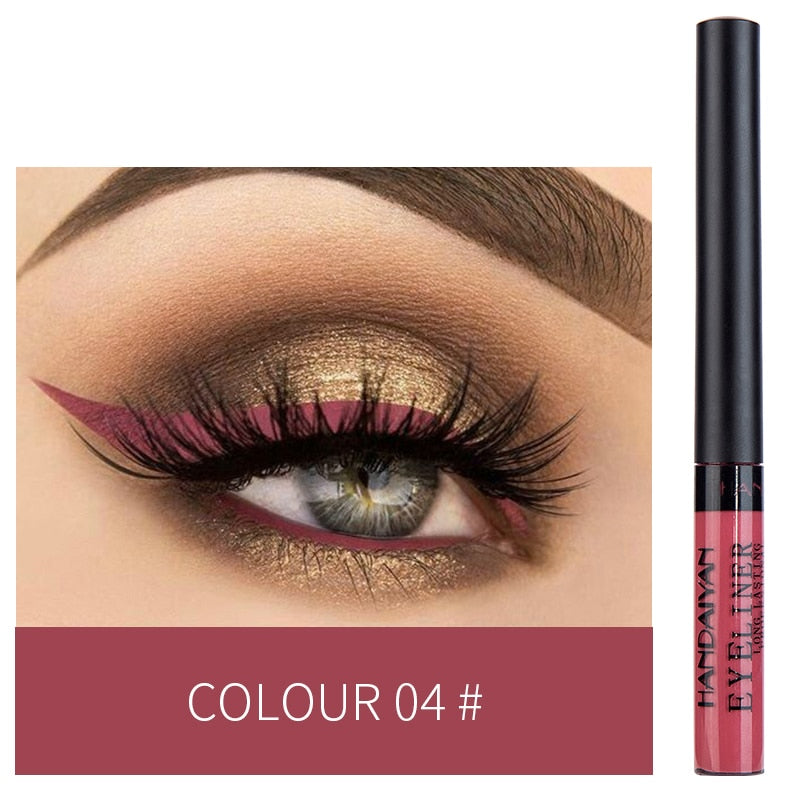 HANDAIYAN 12 Color Liquid Eyeliner Waterproof Set